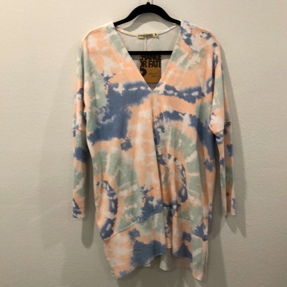 NWT Chance or Fate multi-color top - Picture 2 of 9